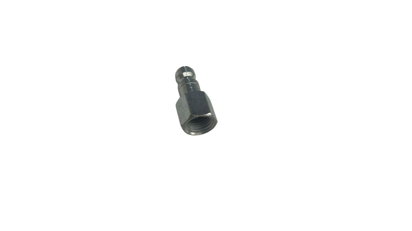 Boquilla- Niple Plug Hembra 1/4" Tipo True-Flate (NI-104)